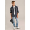 WE Fashion overshirt antraciet