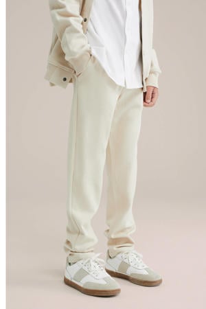 slim sweatpant ecru