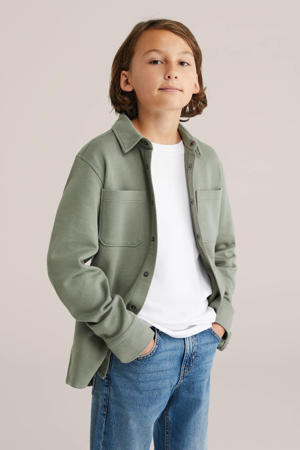 overshirt olijfgroen