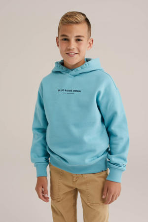hoodie blauw