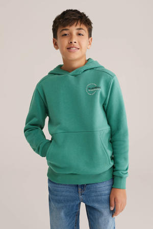 hoodie donkergroen