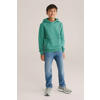 WE Fashion Blue Ridge hoodie donkergroen