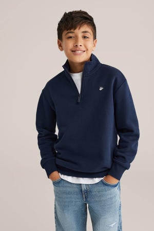 sweater donkerblauw