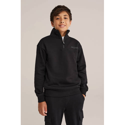 Salty Dog sweater zwart Effen - maat 170/176 | Sweater van WE Fashion afbeelding