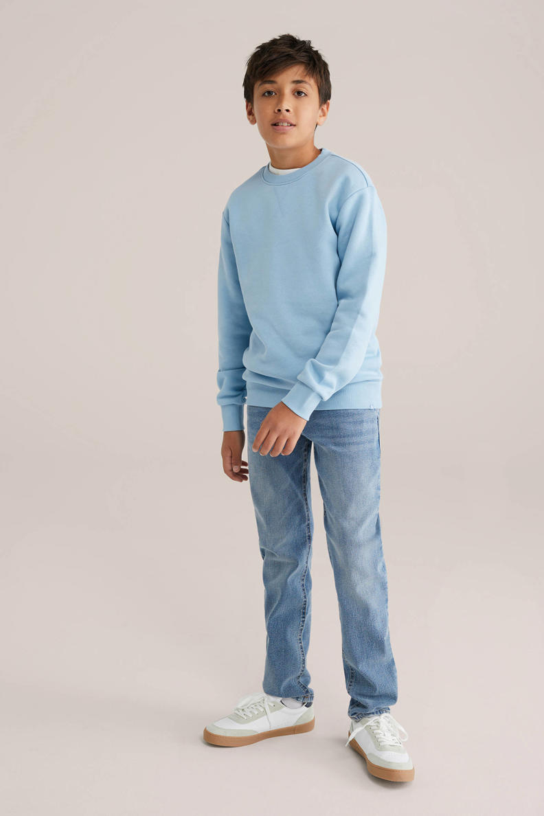 Bleached Regular Fit Jeans für Herren in Blau - SURFER