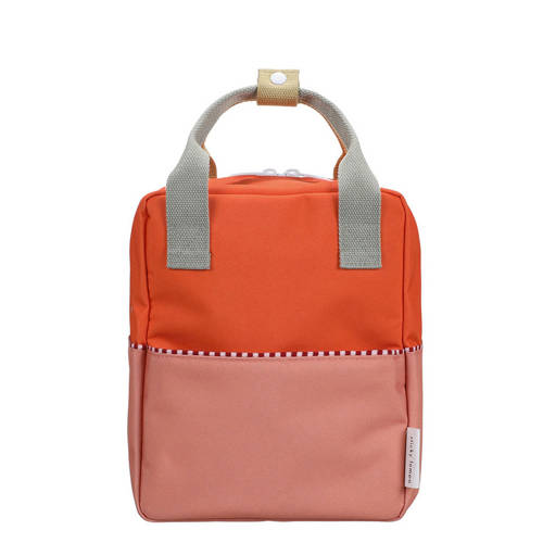 Sticky Lemon rugzak Small Colourblocking Wonders oranje/roze Jongens/Meisjes Polyester afbeelding