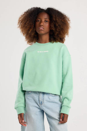 sweater mintgroen