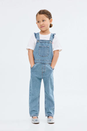 denim tuinbroek light blue denim