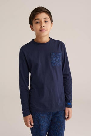 pyjamaset donkerblauw