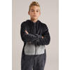 WE Fashion onesie dino antraciet/grijs/wit