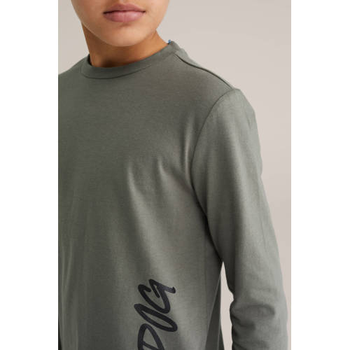 Salty Dog pyjamaset bruin/zwart Jongens Katoen Ronde hals Effen - maat 134/140 afbeelding