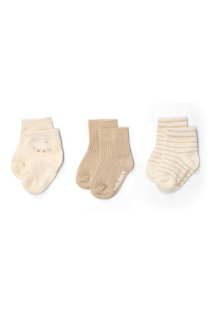 sokken - beige (set van 3)
