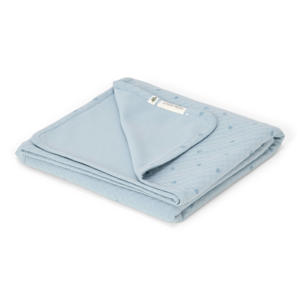 ledikantdeken  Pure Denim Blue blauw