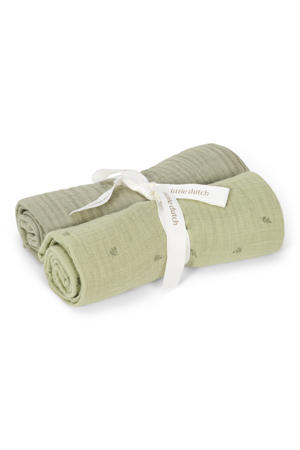 hydrofiel swaddle doeken  Pure Sage groen