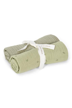 hydrofiel swaddle doeken Pure Sage groen