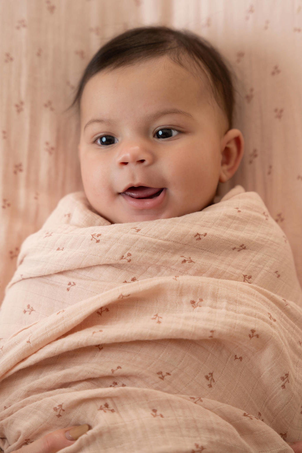 Little Dutch hydrofiele swaddle doek Pure Blossom roze