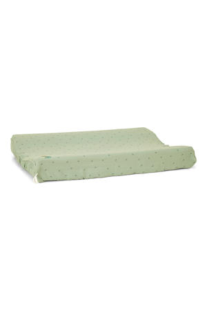 aankleedkussenhoes  Pure Sage groen
