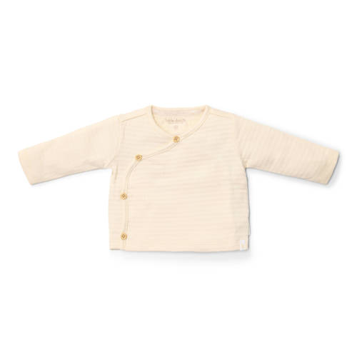 Little Dutch longsleeve ecru Jongens/Meisjes Katoen Ronde hals Effen - maat 62 afbeelding