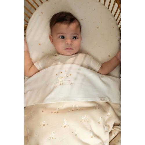 Little Dutch hoeslaken ledikant - Moon & Stars wit Sterren