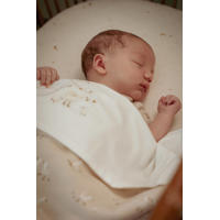 thumbnail: Little Dutch hoeslaken ledikant - Moon & Stars wit
