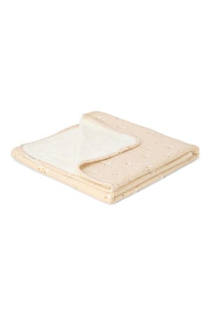 wiegdeken fleece Little Goose beige