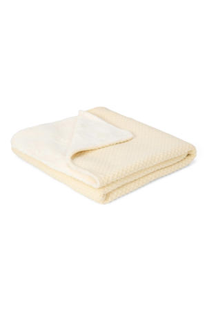 ledikantdeken gebreid Pure Soft White