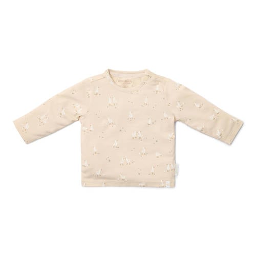 Little Dutch longsleeve beige Jongens/Meisjes Stretchkatoen Ronde hals - maat 62 afbeelding