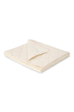 wiegdeken quilted  Pure Soft wit
