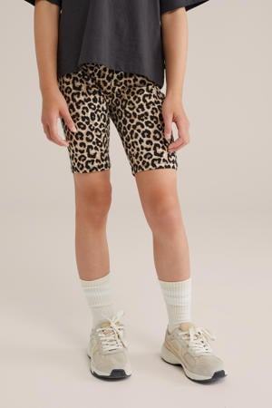skinny biker short bruin