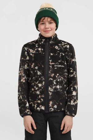 fleece vest High-Pile zwart