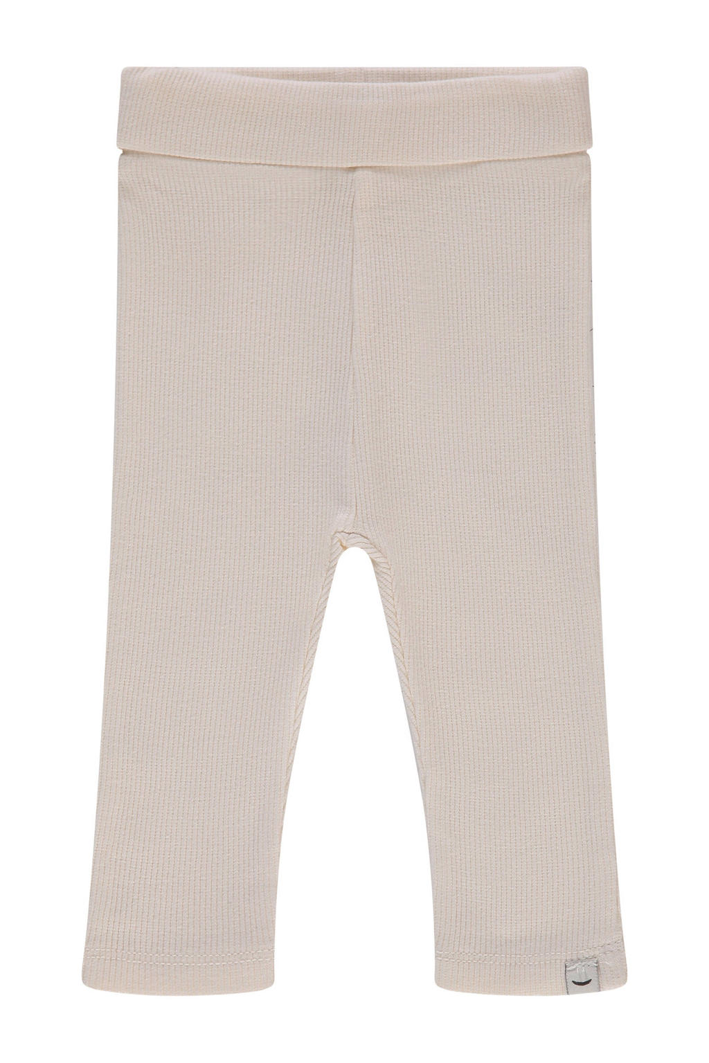 Ecru jongens Babyface slim casual broek van stretchkatoen met regular waist, elastische tailleband en effen