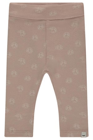 slim casual broek oudroze