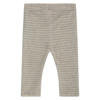 Babyface slim gestreepte casual broek grijs