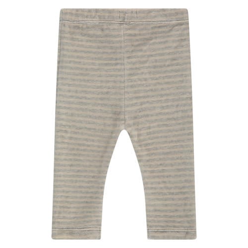 Babyface slim gestreepte casual broek grijs Jongens Katoen Streep - maat 74 afbeelding
