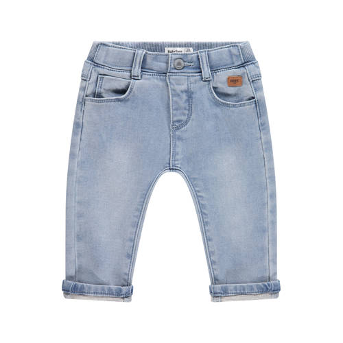 Babyface loose fit jeans blauw Jongens Denim Effen - maat 56 afbeelding