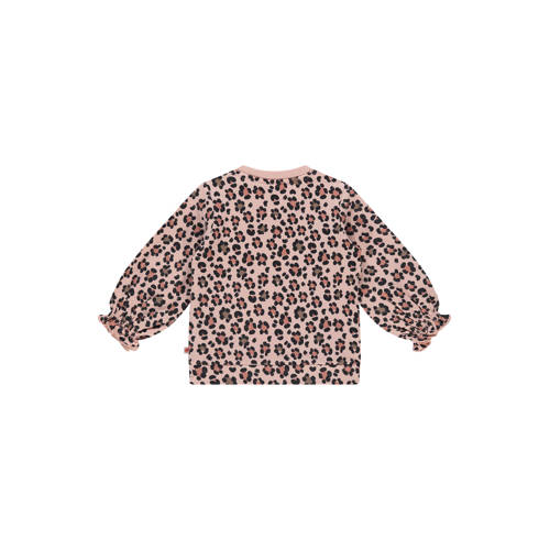 Babyface sweater roze Meisjes Stretchkatoen Ronde hals All over print - maat 92 afbeelding