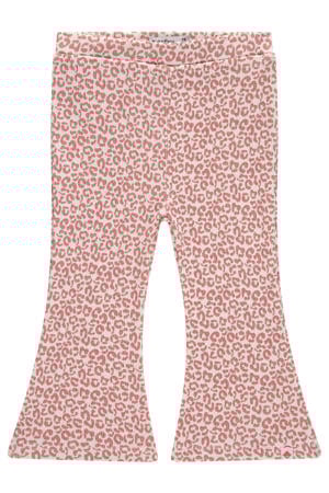 flared casual broek roze