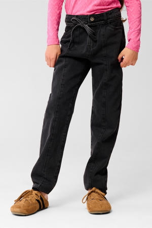 high waist mom jeans black denim
