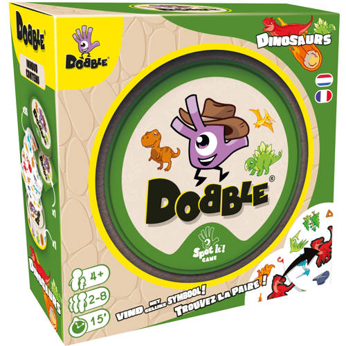 Zygomatic Board Game Studio Dobble Dinosaurs Dobbelspel