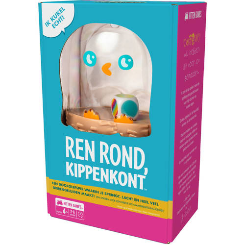 Exploding Kittens Ren rond, kippenkont! Kaartspel | Kaartspel van Exploding Kittens