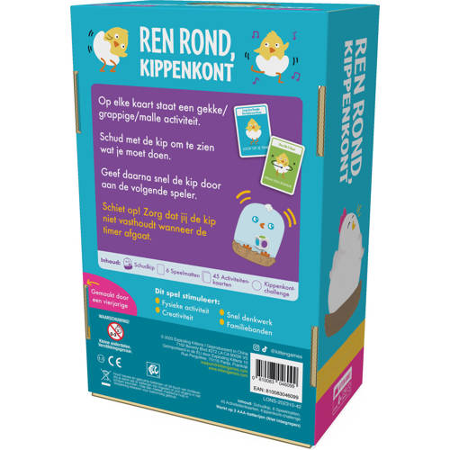 Exploding Kittens Ren rond, kippenkont! Kaartspel | Kaartspel van Exploding Kittens