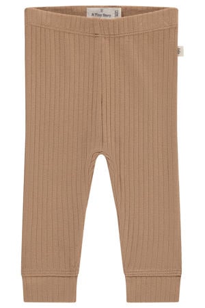 slim casual broek bruin
