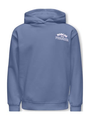 hoodie blauw