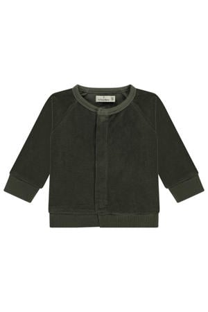 sweatvest groen