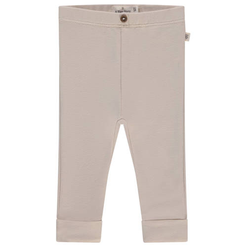 A Tiny Story slim legging ecru Broek Jongens Stretchkatoen Effen - maat 50 afbeelding