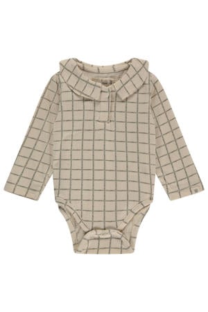 romper ecru/zwart