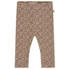A Tiny Story slim gebloemde legging bruin