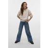 VERO MODA GIRL wide leg jeans medium blue denim