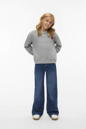 sweater grijs melange