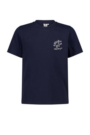 T-shirt donkerblauw